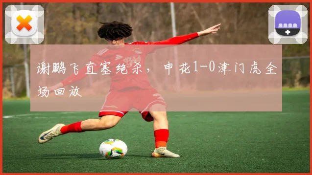 谢鹏飞直塞绝杀，申花1-0津门虎全场回放